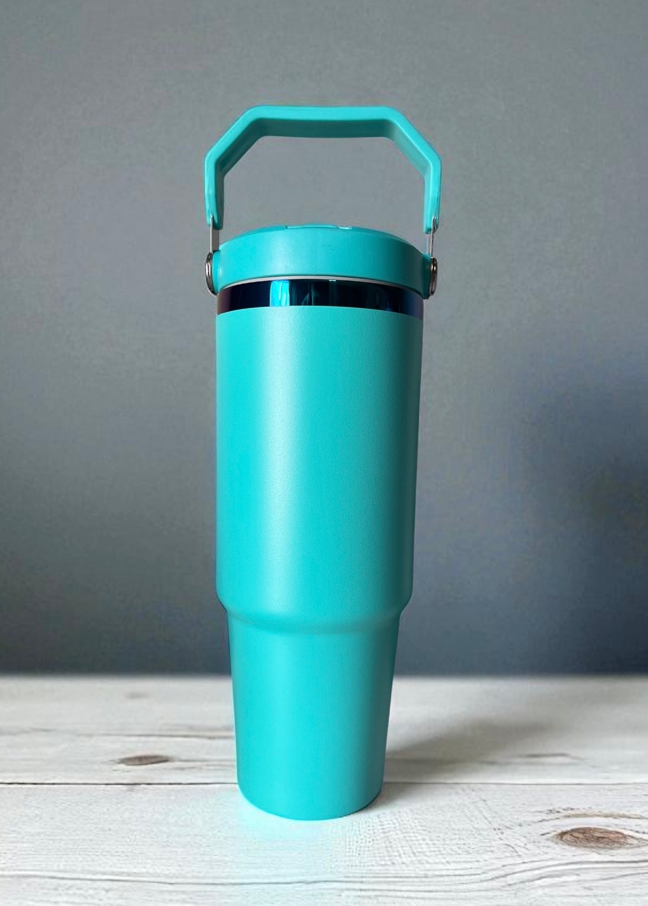 30 oz. Stainless Steel Engraved iridescent Waterbottle