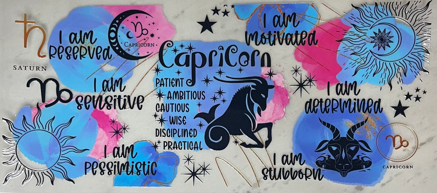 Zodiac Sign UVDTF