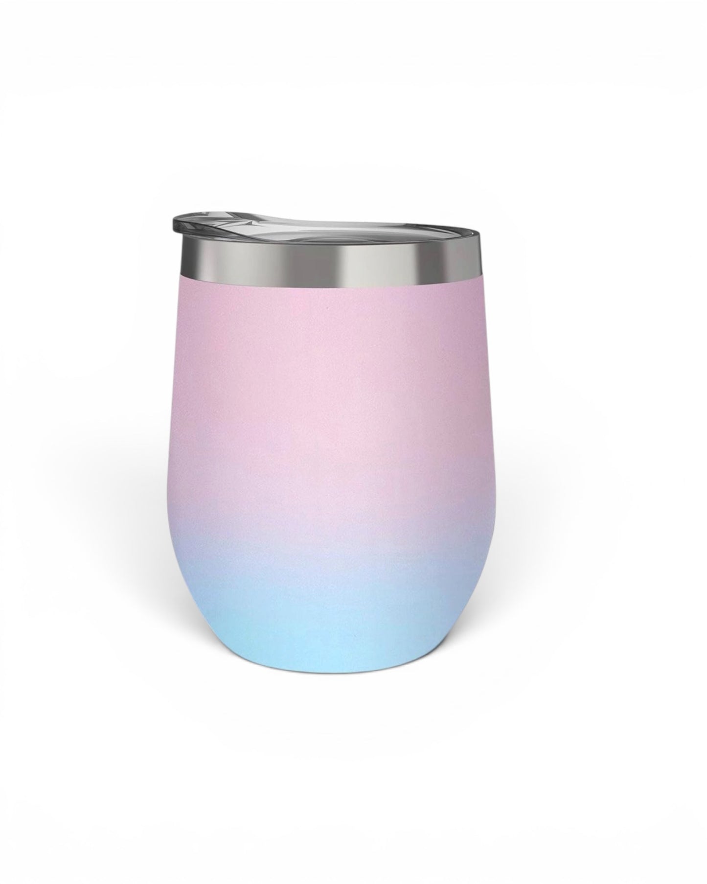 12 oz Custom Stainless Steel Engraved Wine tumbler