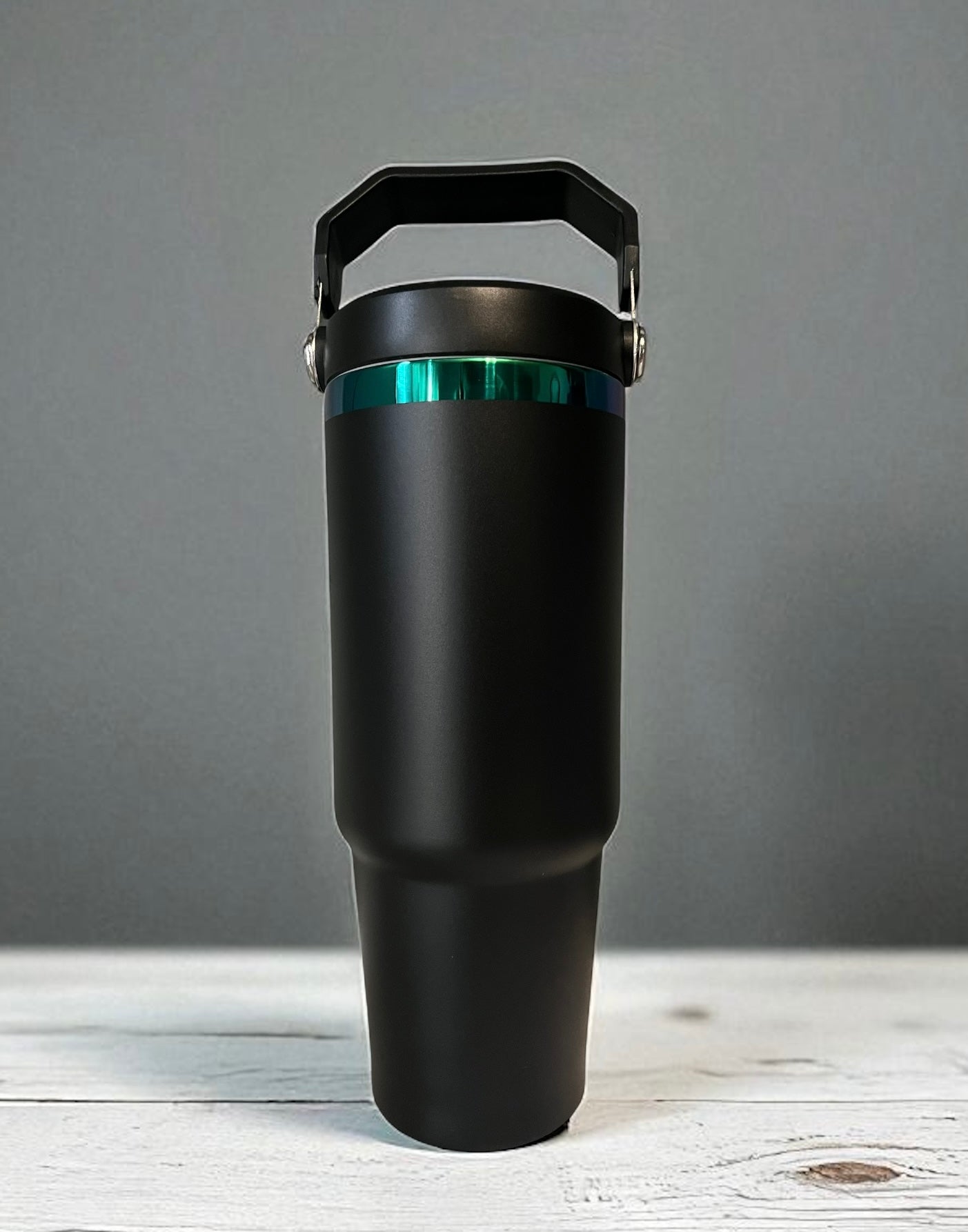 30 oz. Stainless Steel Engraved iridescent Waterbottle