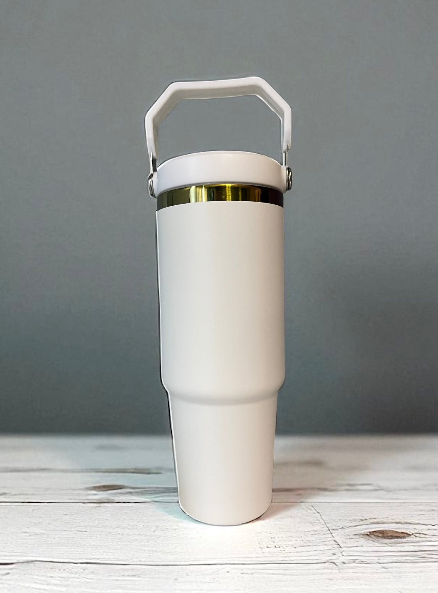30 oz. Stainless Steel Engraved iridescent Waterbottle