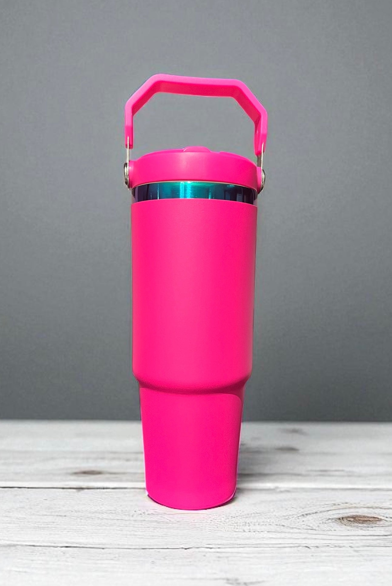 30 oz. Stainless Steel Engraved iridescent Waterbottle