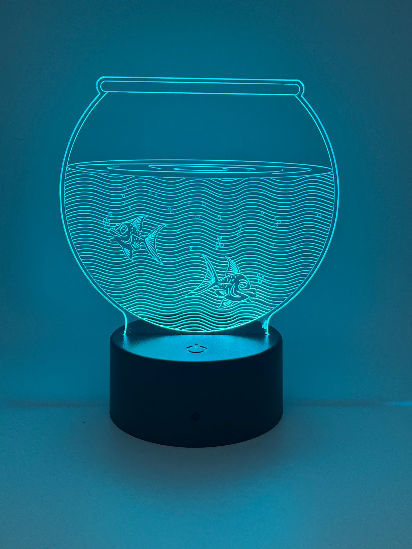 Acrylic cutout for LED light