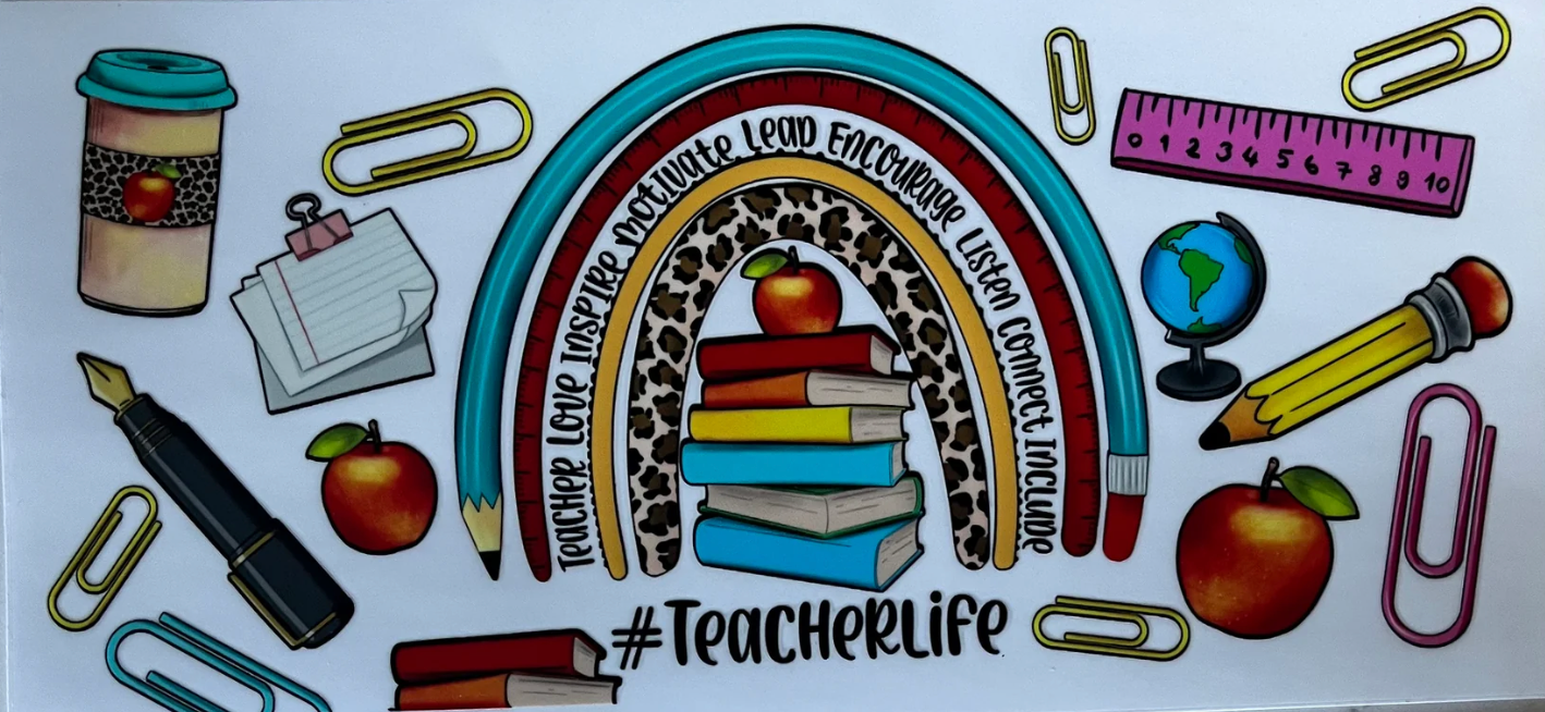 Teacher UVDTF wraps