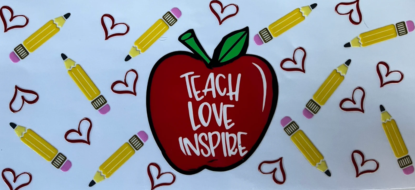 Teacher UVDTF wraps