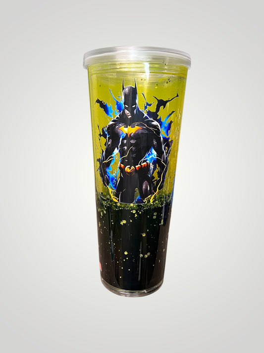 24 oz Acrylic Lava Snowglobe Tumbler