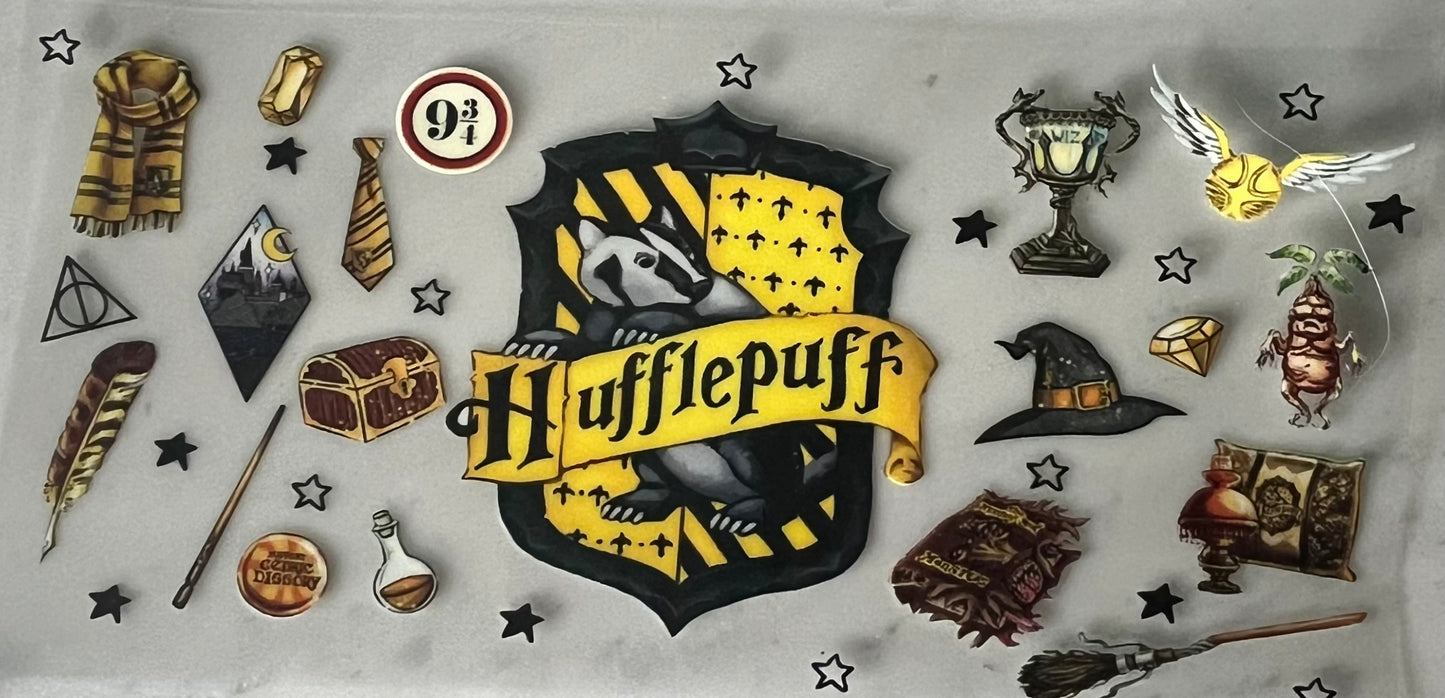 16 oz Hufflepuff wrap