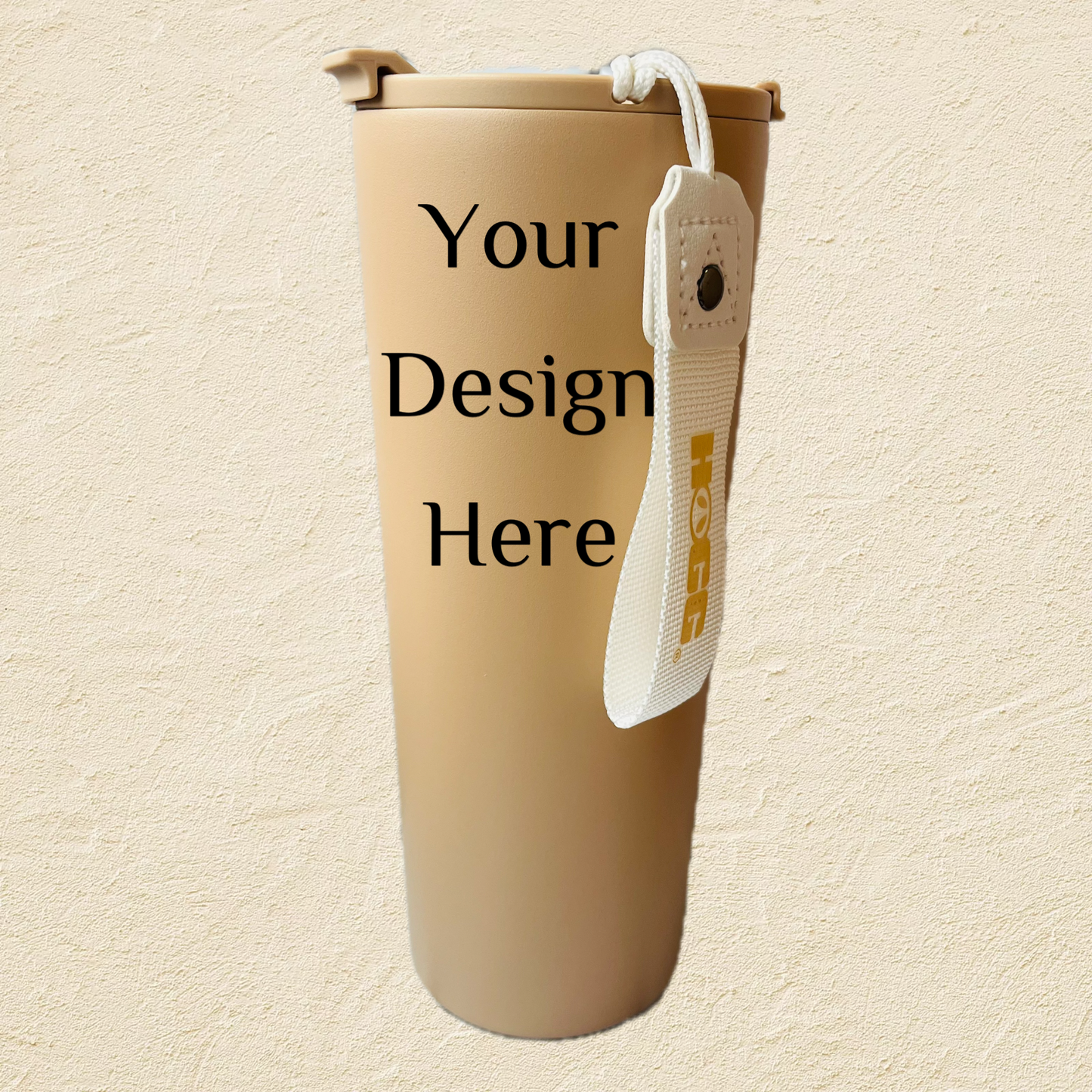 24 oz Dual Lid Stainless Steel Engraved Tumbler
