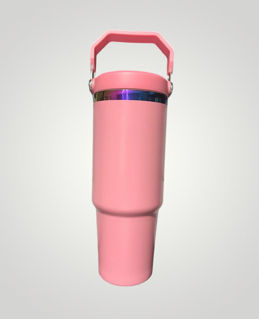 30 oz. Stainless Steel Engraved iridescent Waterbottle