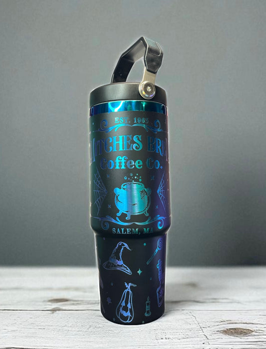 30 oz Witches Brew Black to Iridescent