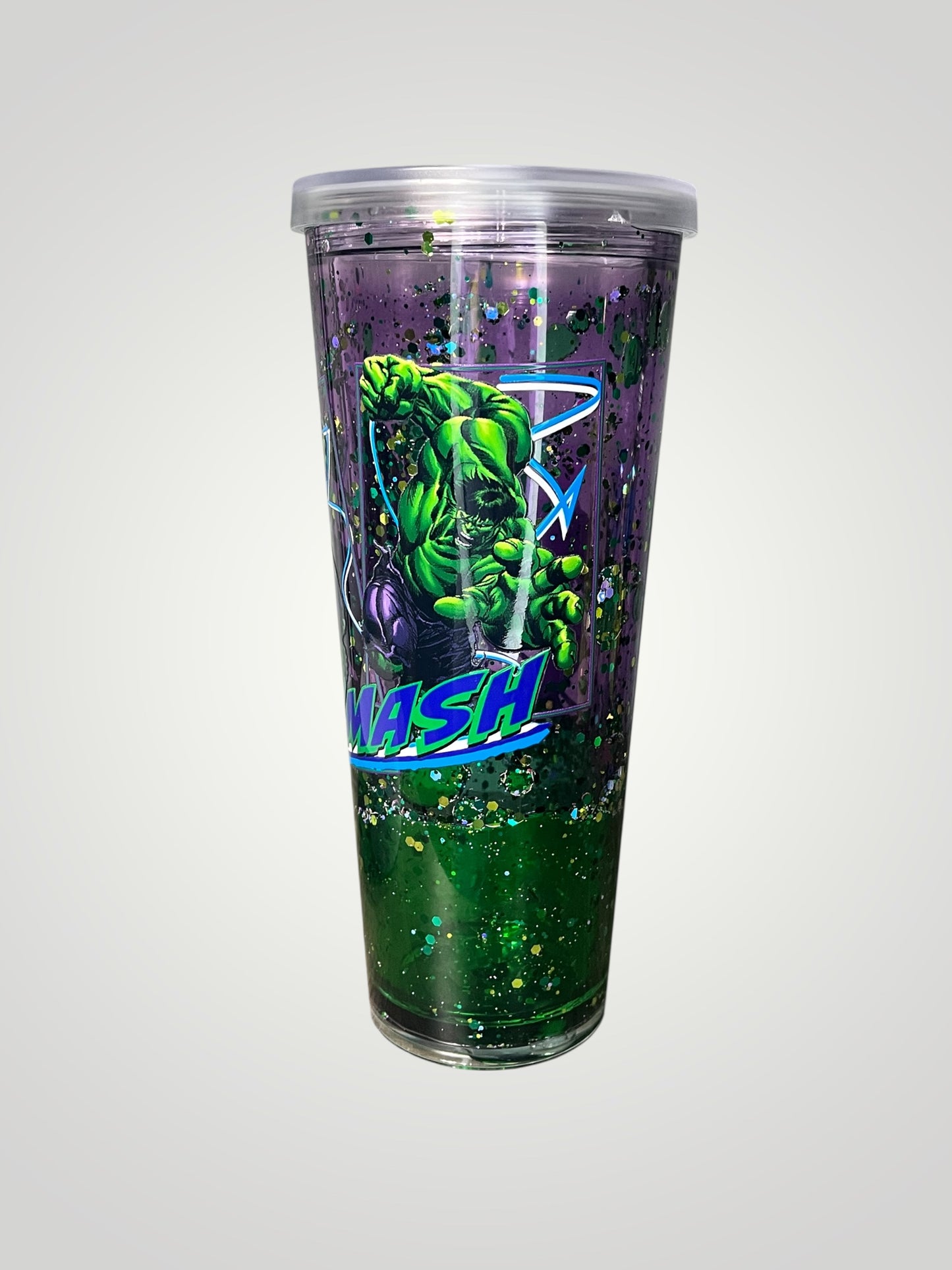 24 oz Acrylic Lava Snowglobe Tumbler
