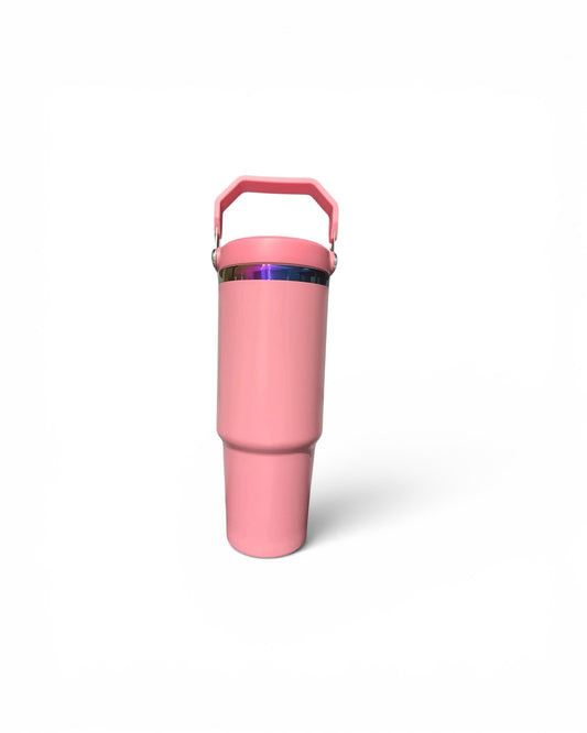 30 oz. Stainless Steel Engraved iridescent Waterbottle