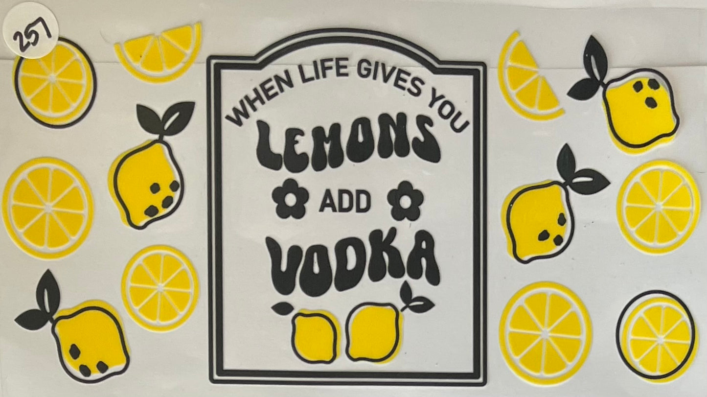 Food & Drink UVDTF wraps