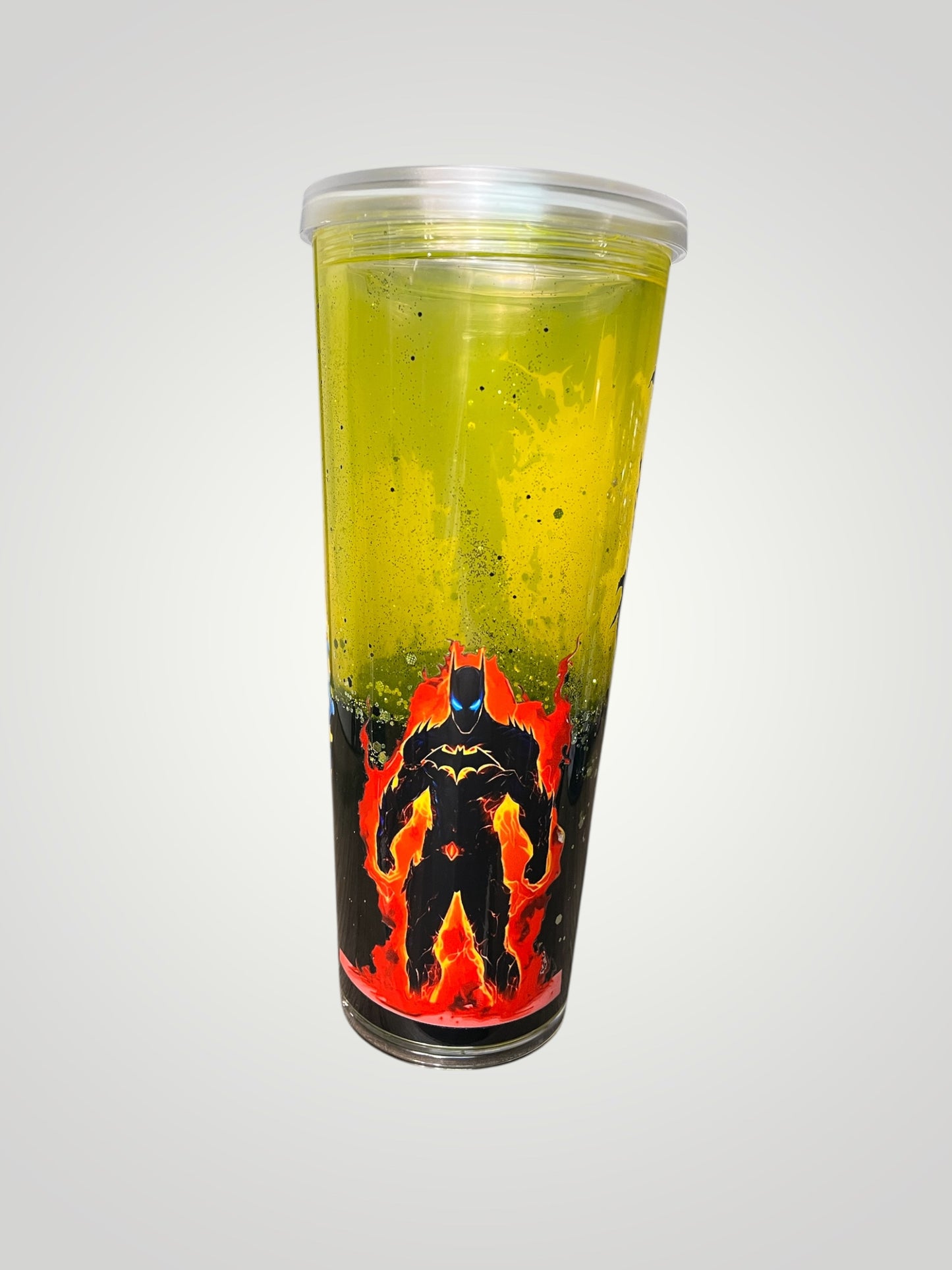 24 oz Acrylic Lava Snowglobe Tumbler