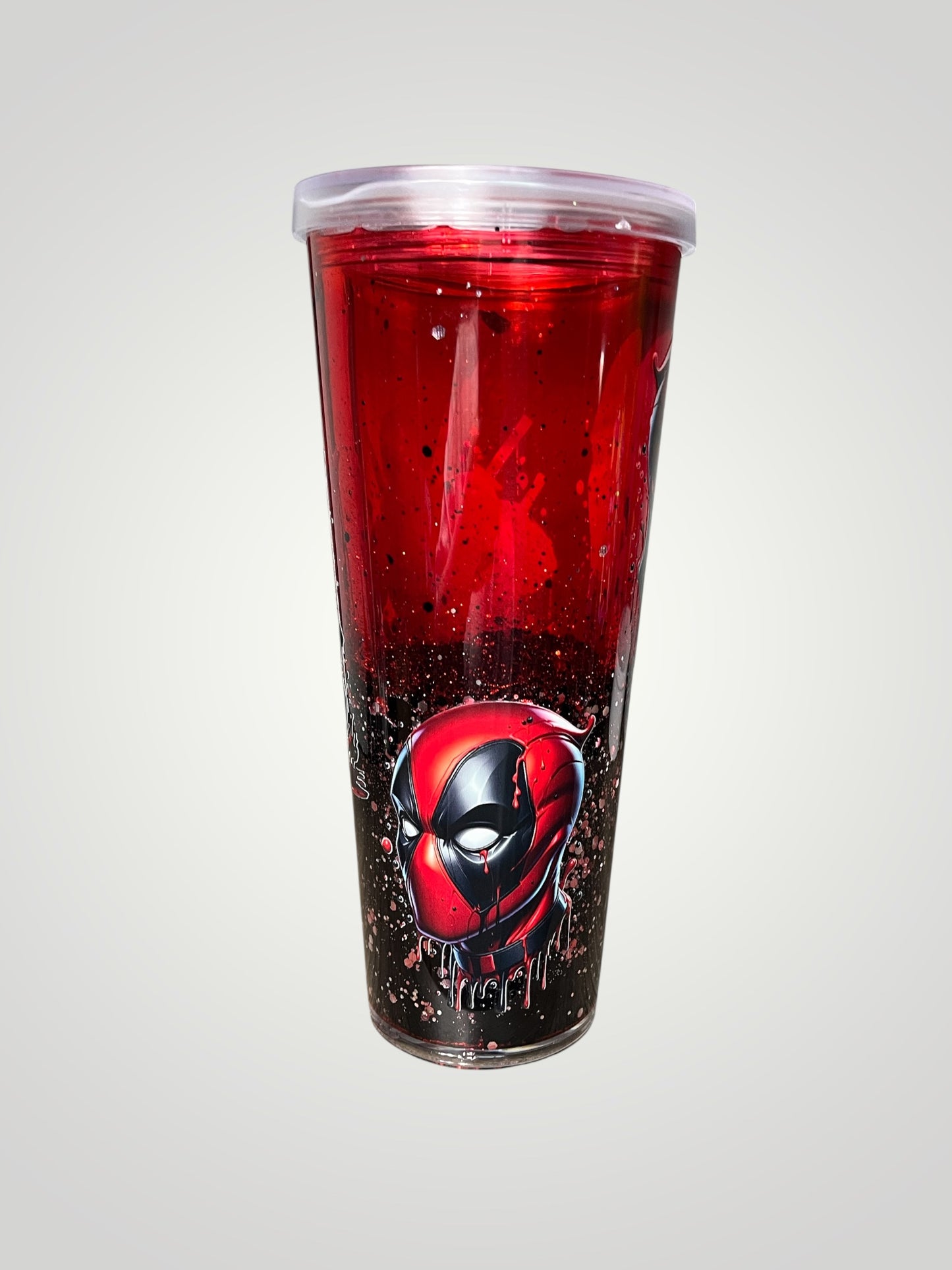 24 oz Acrylic Lava Snowglobe Tumbler