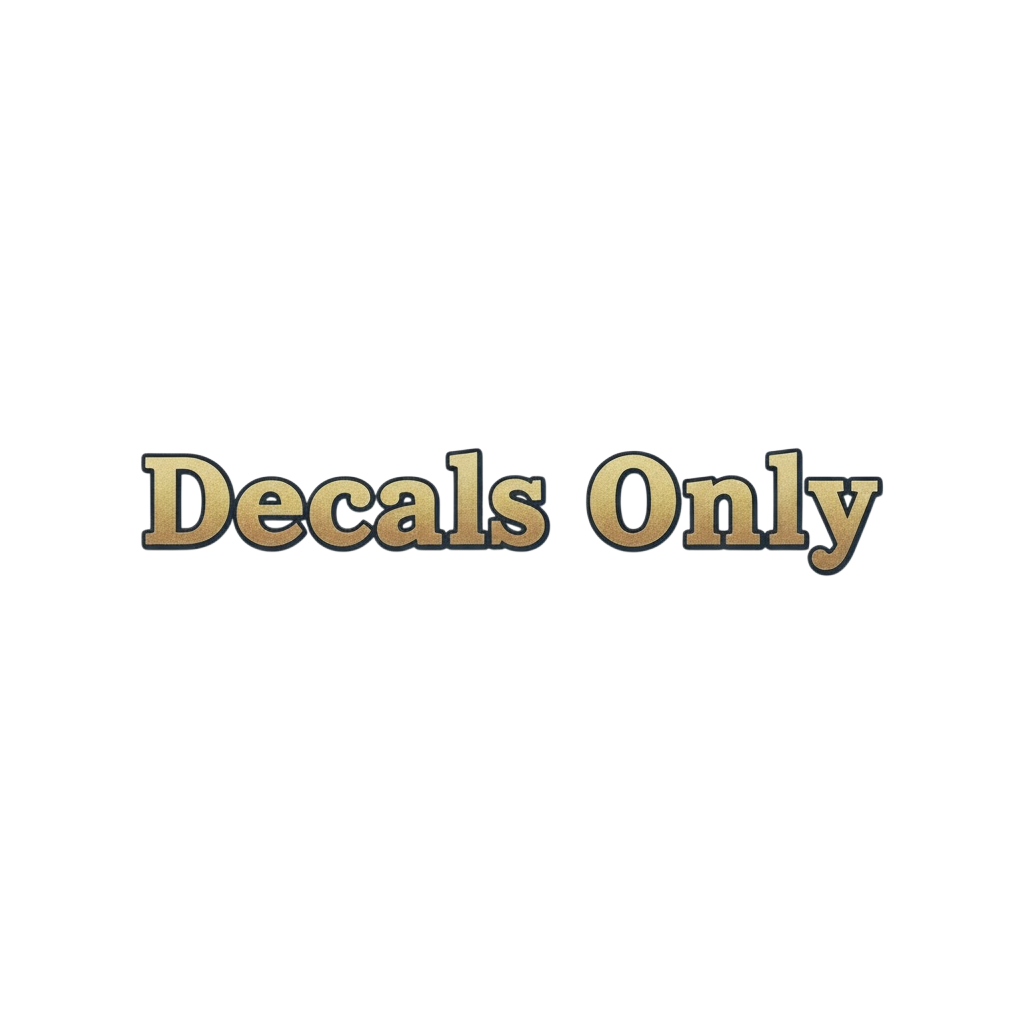 Decals Only