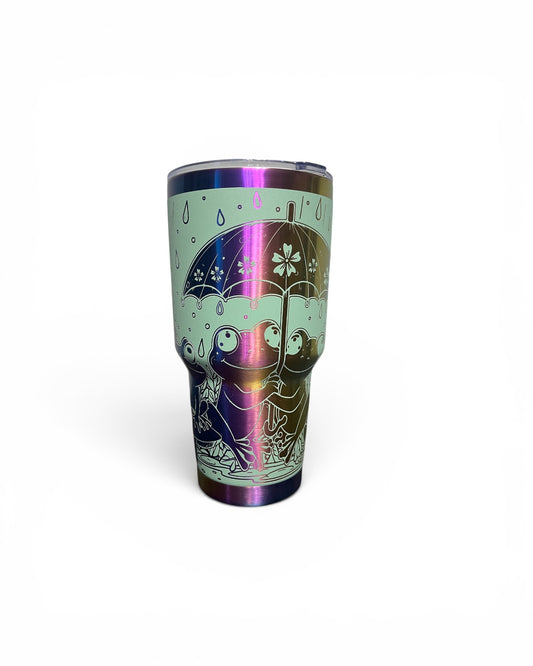 30 oz Green Frog family