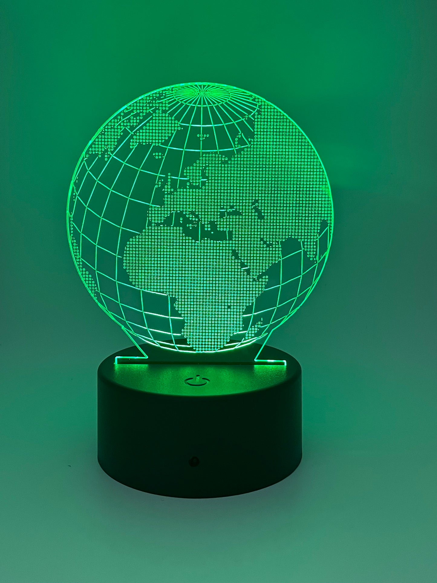 Acrylic cutout for LED light