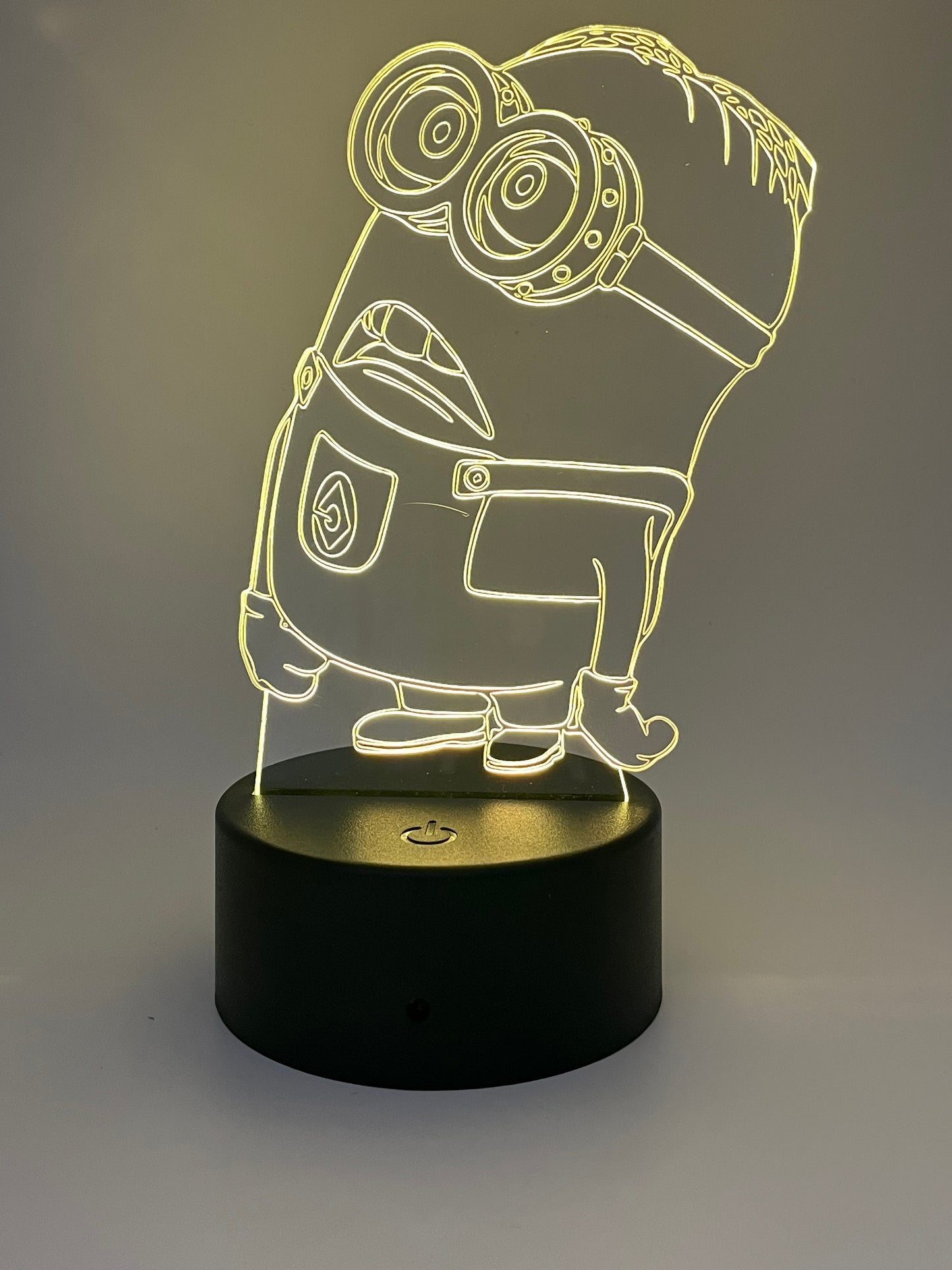 Acrylic cutout for LED light