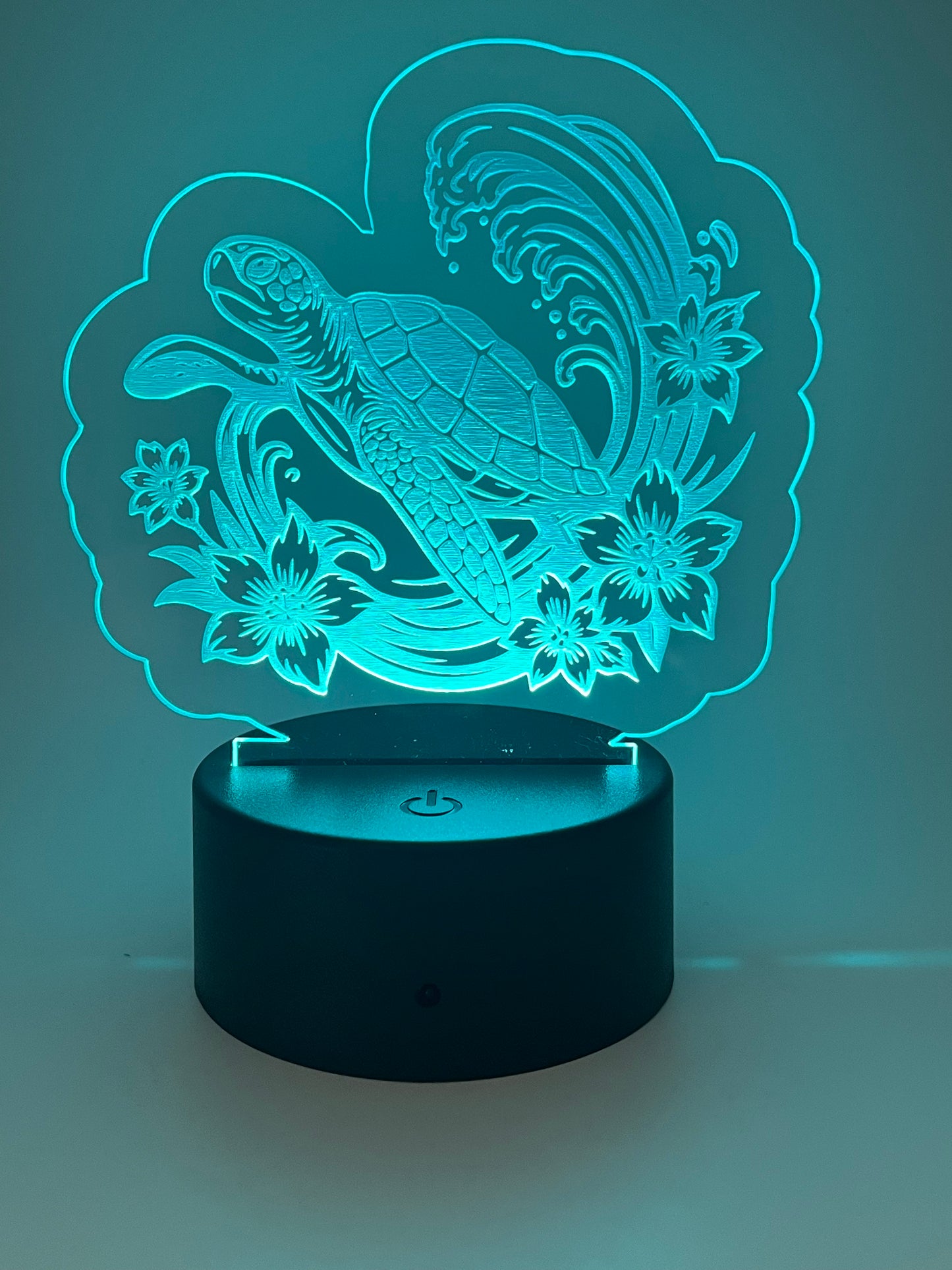 Acrylic cutout for LED light