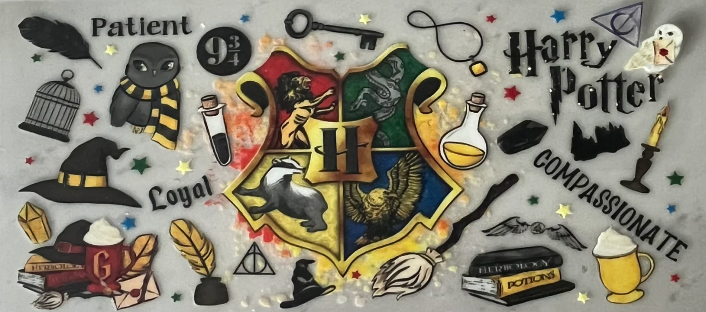 Harry Potter UVDTF wraps
